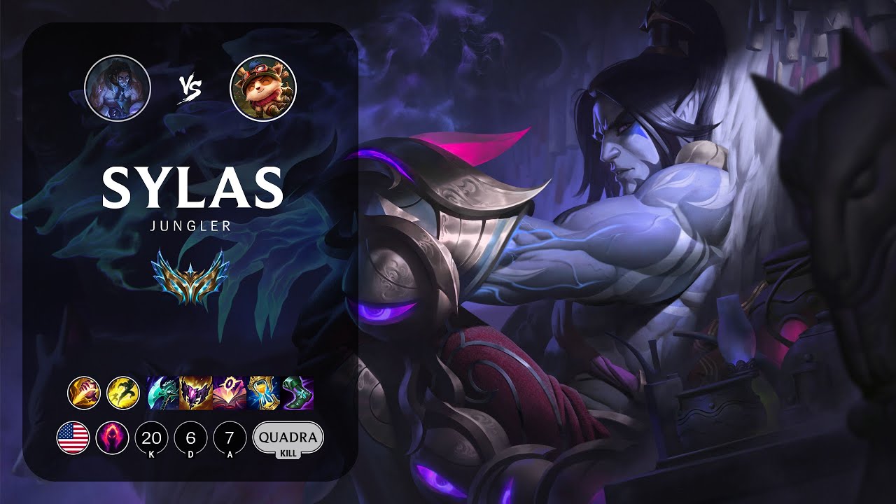 Sylas Jungle vs Teemo - NA Challenger Patch 13.20