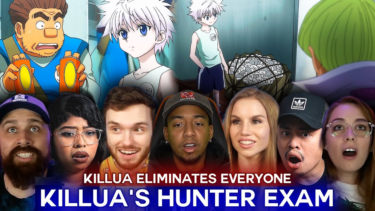 Killua retakes the Hunter Exam | HxH Ep 66 Reaction Highlights
