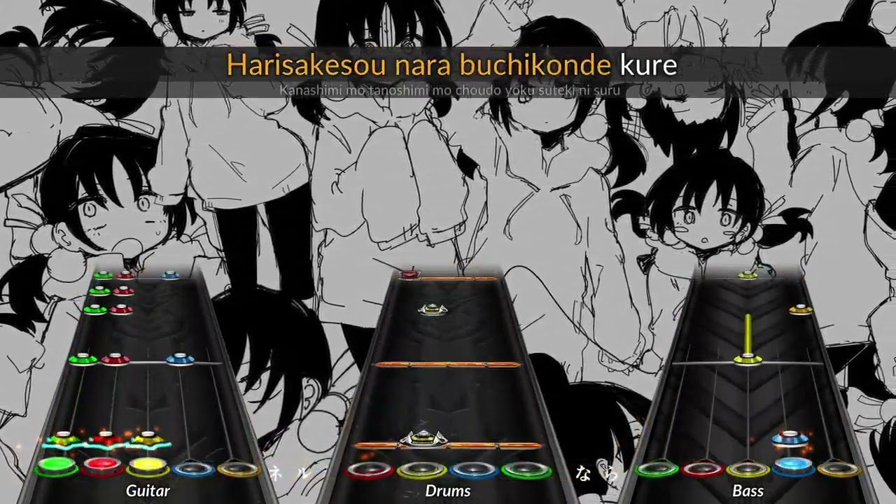Inabakumori - Relayouter (Clone Hero) 稲葉曇 リレイアウター ft. 歌愛ユキ