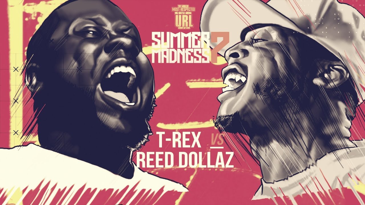 T-REX VS REED DOLLAZ SMACK RAP BATTLE | URLTV