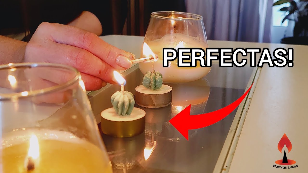 COMO HACER VELAS DE NOCHE CON CERA DE SOJA