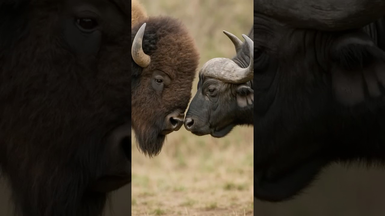 What Is the Difference Between Bison and Buffalo? #buffalo #bison #animals