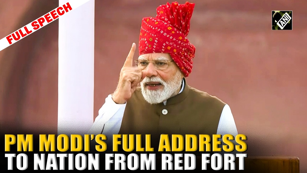 PM Modi addresses nation from Red Fort on 80th I-Day, highlights India&rsquo;s development journey