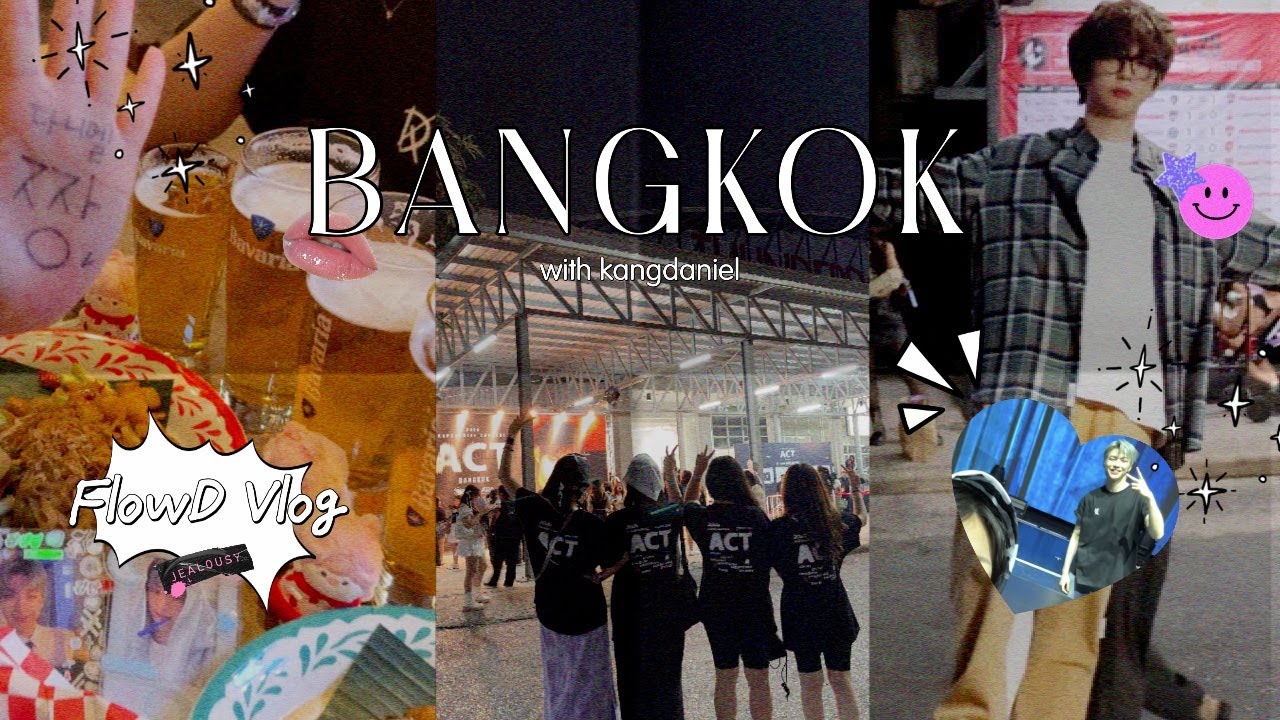 🇹🇭강다니엘 보러 1박3일 방콕 감 | 플로디로그 #kangdaniel #vlog