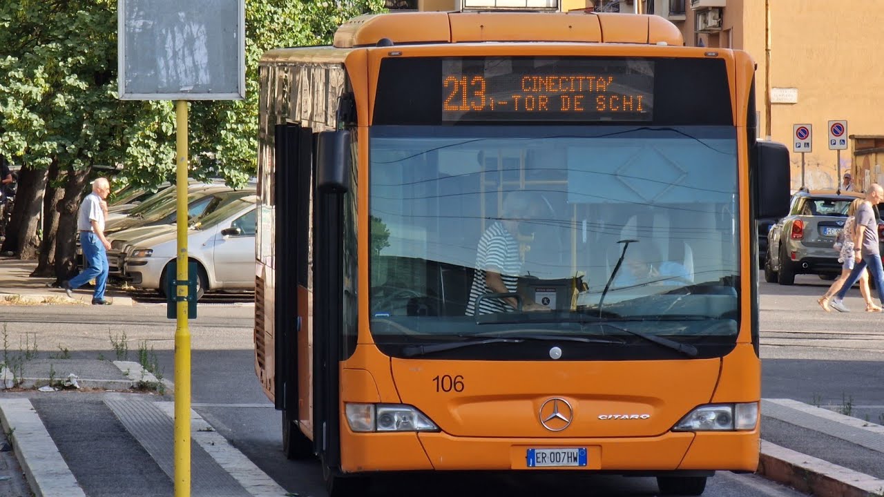 Mercedes-Benz Citaro Facelift K (OM 906 hLA €4 + ZF) | ex SAP Guidonia exex De Lijn | Roma TPL n.106