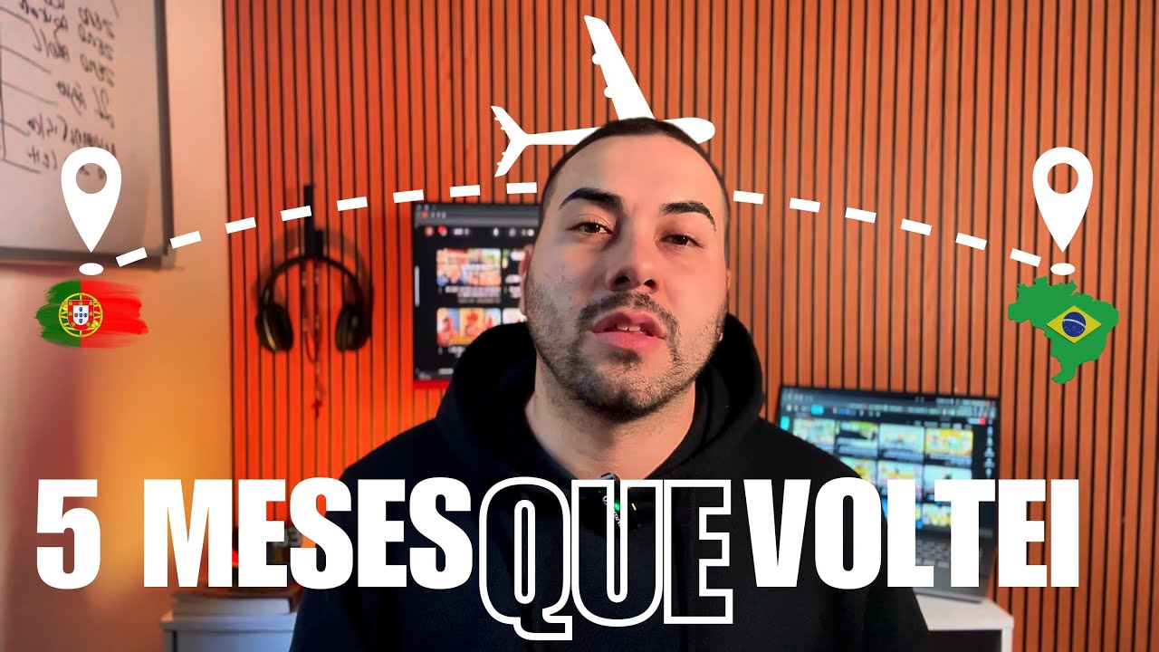 VOLTEI DE PORTUGAL A 5 MESES... E ESSA É A REALIDADE QUE NINGUÉM TE CONTA - Kayque Prado