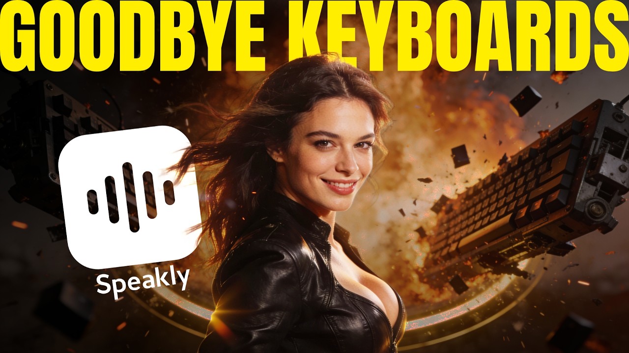 FREE AI tool replaces typing - Speakly.