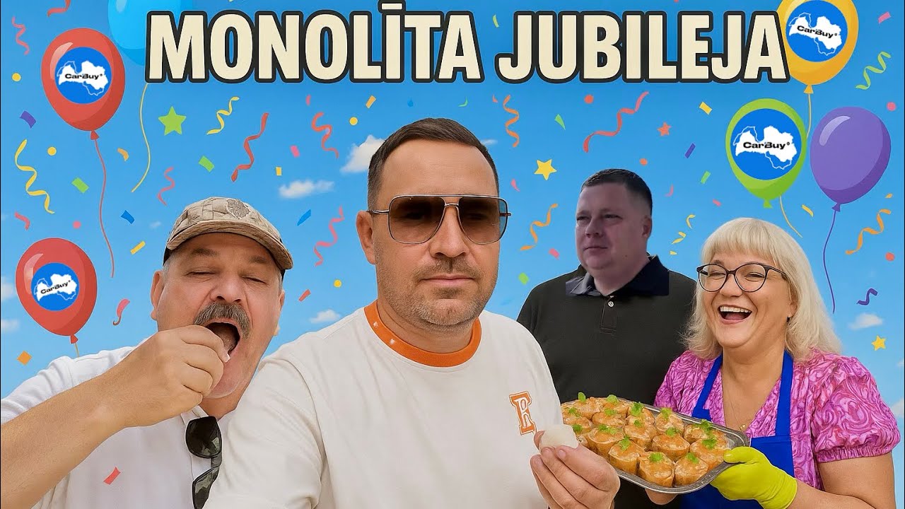 🎉MONOLĪTA JUBILEJA🎉 BRAUCAM PIE JOLANTAS PĒC GAĻAS🥩