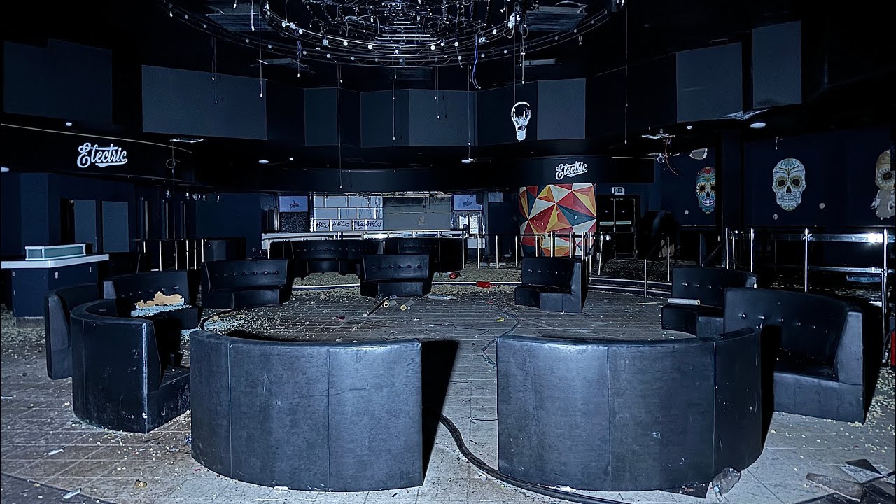 This underground nightclub was infested with rats, fly’s and spiders - abandoned places - WithShano