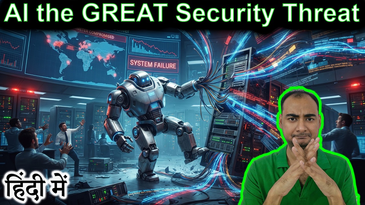 AI the GREAT security threat Explained in HINDI {Computer Wednesday}