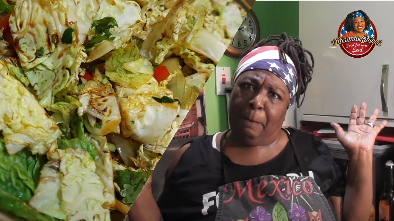 Momma's homemade stir fry savoy cabbage | Quick & easy recipe!