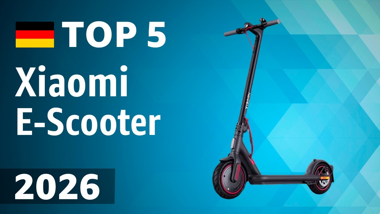 TOP—5. Beste Xiaomi E-Scooter. Test & Vergleich 2026