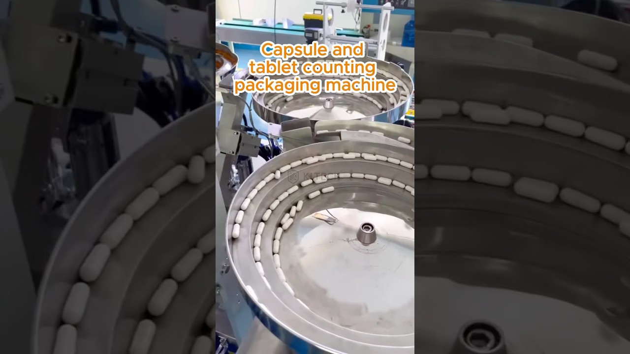 Automatic Capsule & Tablet Counting Packing Machine | High-Speed Pharma Packaging Solution