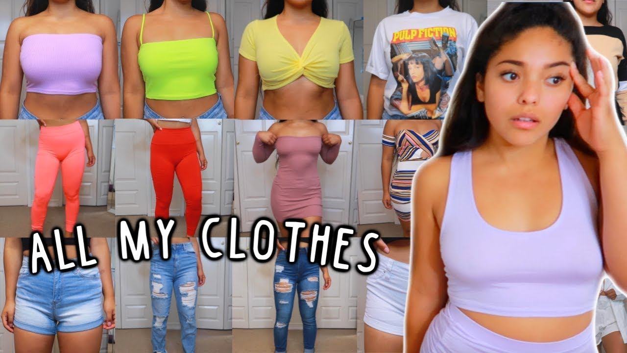Trying On EVERYTHING In My Closet... 300 items for 300k Subscribers?