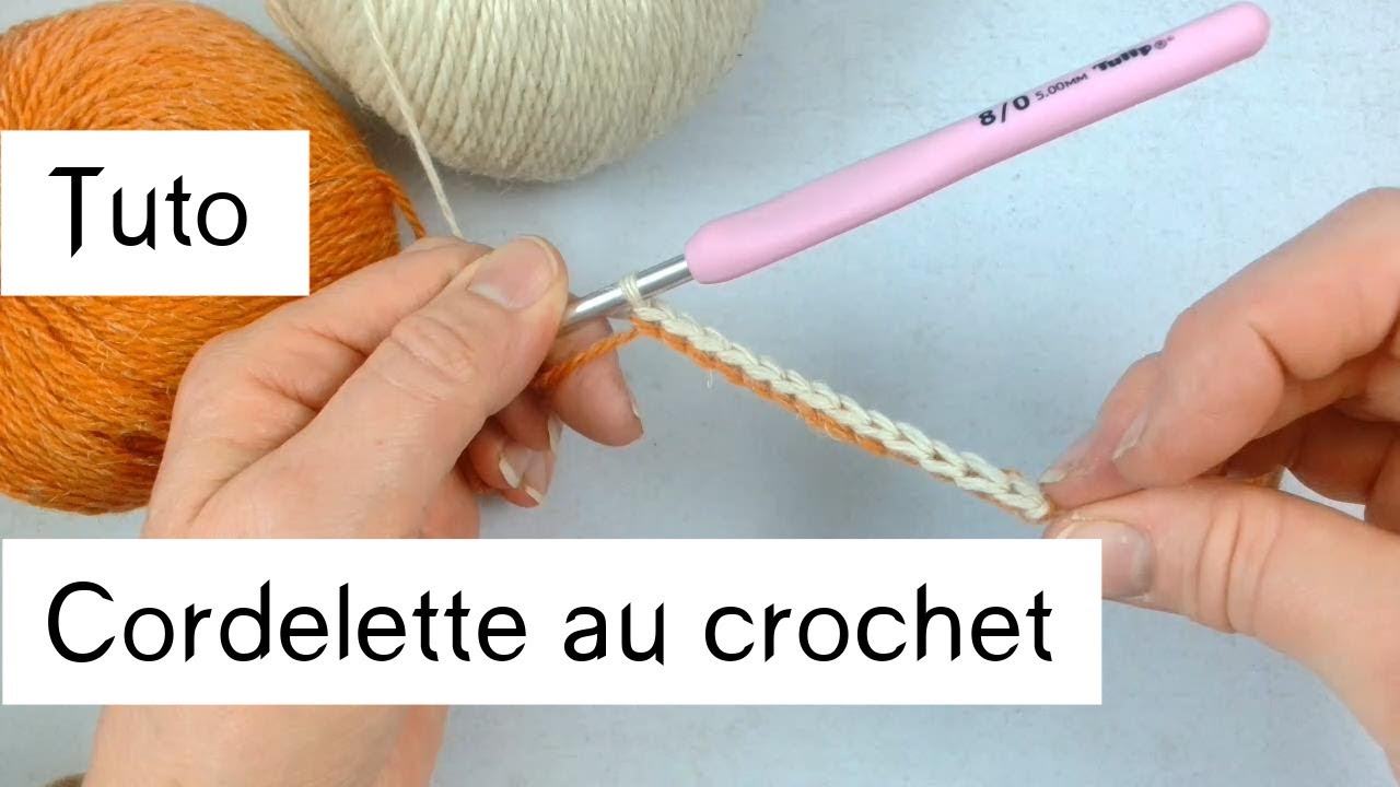 Faire une cordelette au crochet