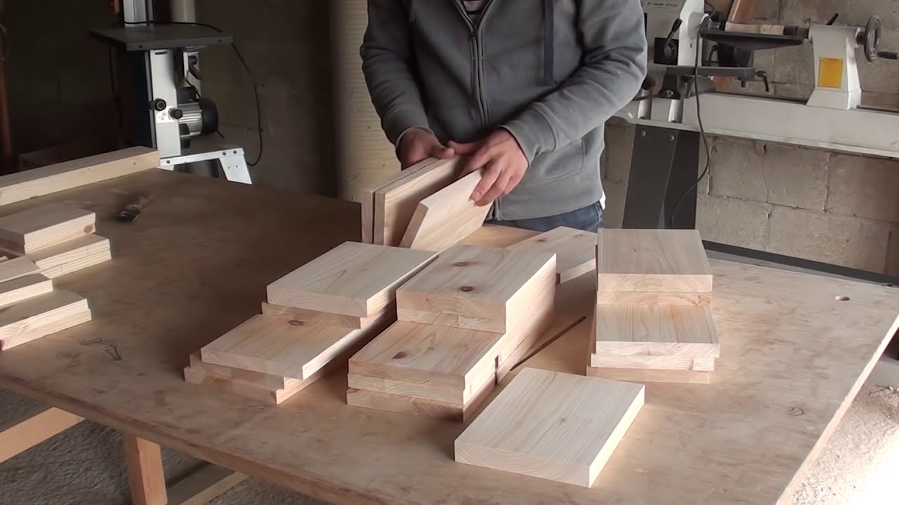 [목공 / Woodworking] 편백 평상 침대 만들기 / Making A Bed From Hinoki Cypress