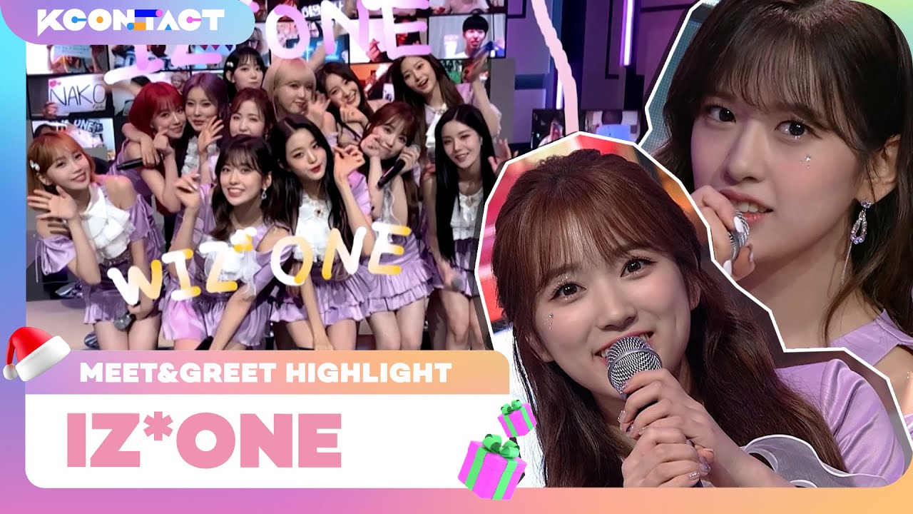 IZ*ONE (아이즈원) | MEET&GREET HIGHLIGHT | S1 | KCON:TACT SPECIAL WEEKS 🎅