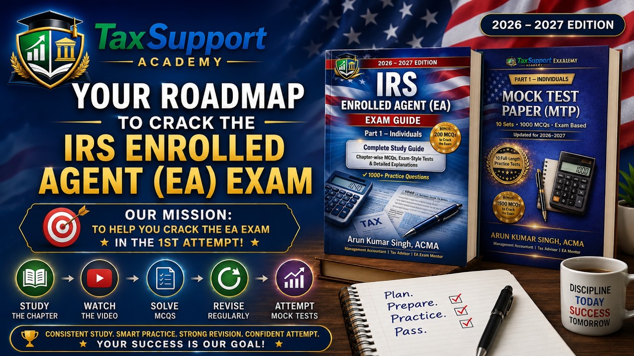 Стратегия подготовки к экзамену IRS EA 2026-2027 | 5-шаговый план подготовки для успешной сдачи э...