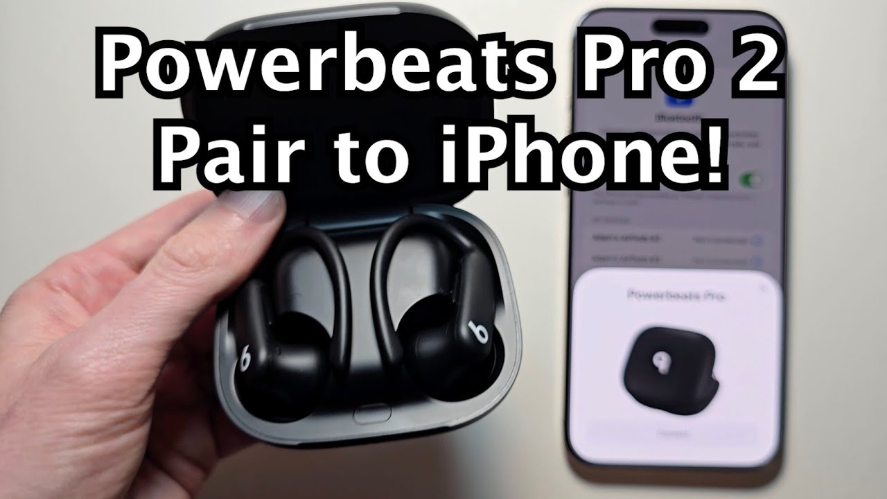 Beats Powerbeats Pro 2: How to Connect to iPhone!