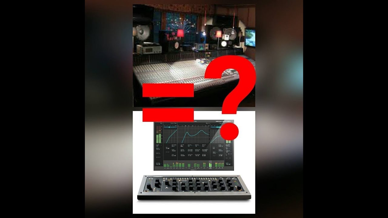SSL 9000 XL (vs) Softube Console1