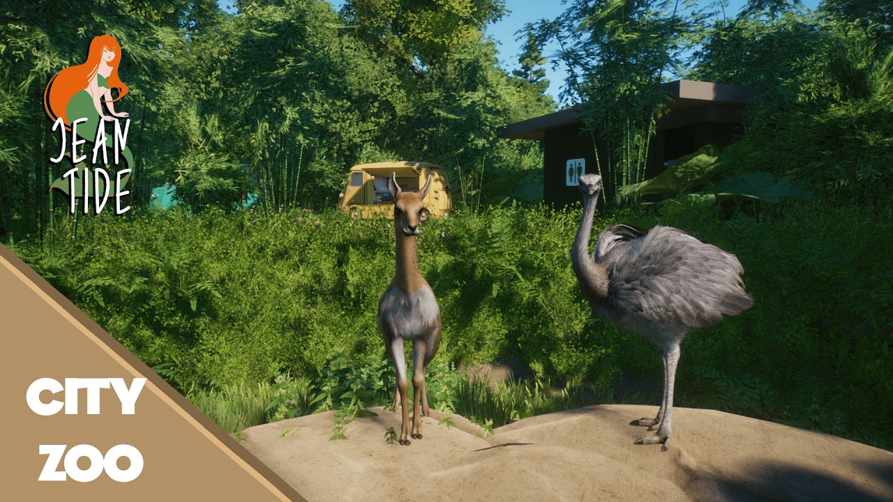 Как я завел большого нанду и викуну в своем городском зоопарке Zoologicum Urbana | Planet Zoo | Ч...