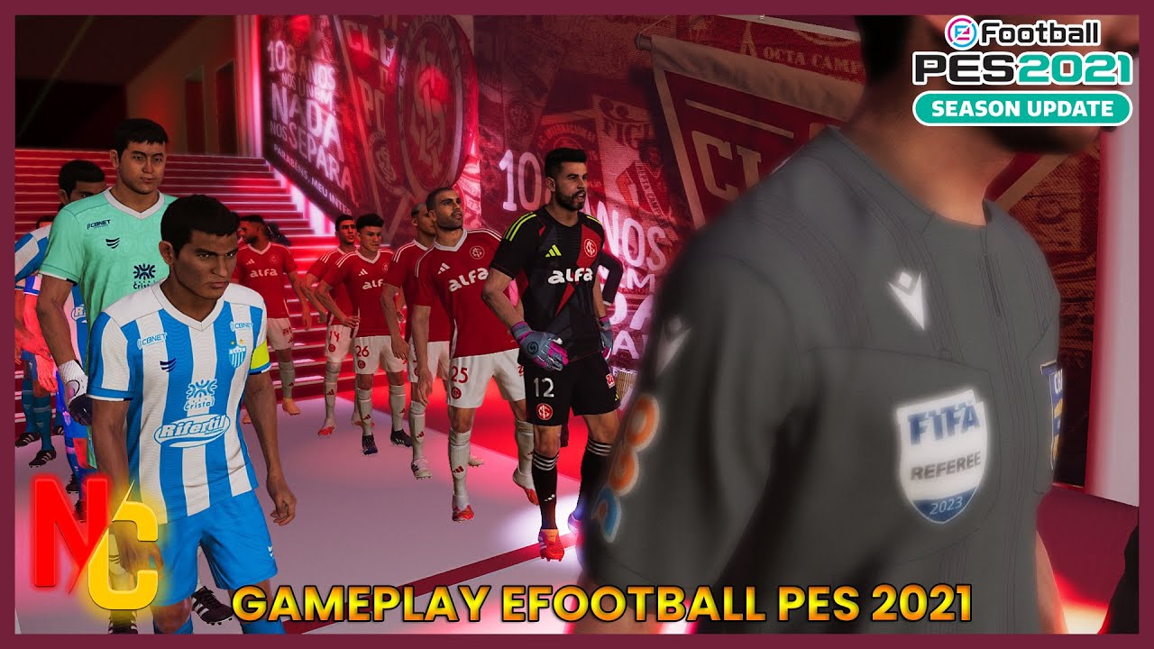 INTERNACIONAL x NOVO HAMBURGO | Campeonato Gaúcho 2026 ⚽ Gameplay Efootball PES 2021