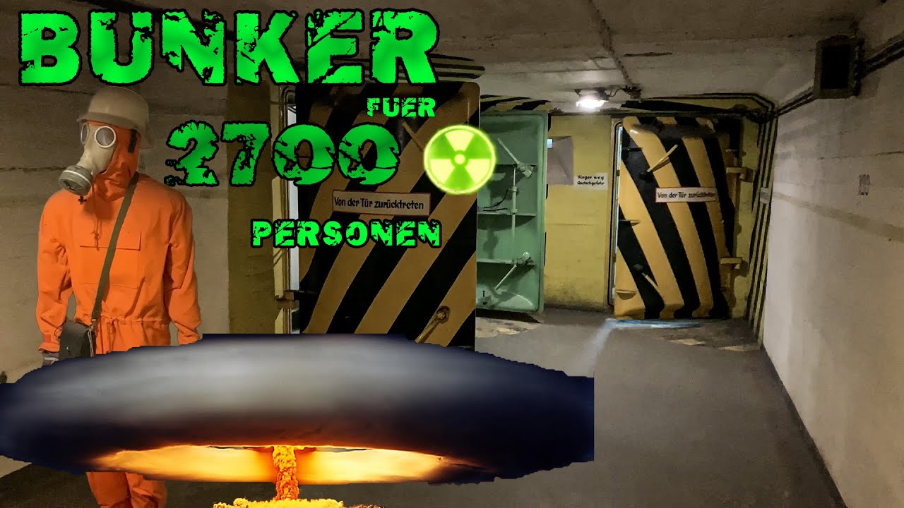 BUNKER für 2700 MENSCHEN I Voll FUNKTIONSFÄHIG I Das GEHEIMNIS unter HAMBURG für die APOKALYPSE