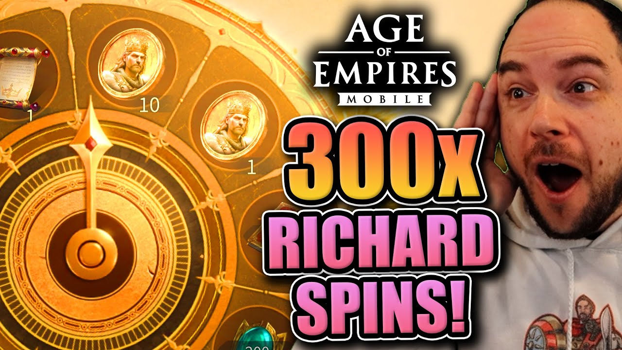 Richard I Legendary Advent [300 spins!] Age of Empires Mobile
