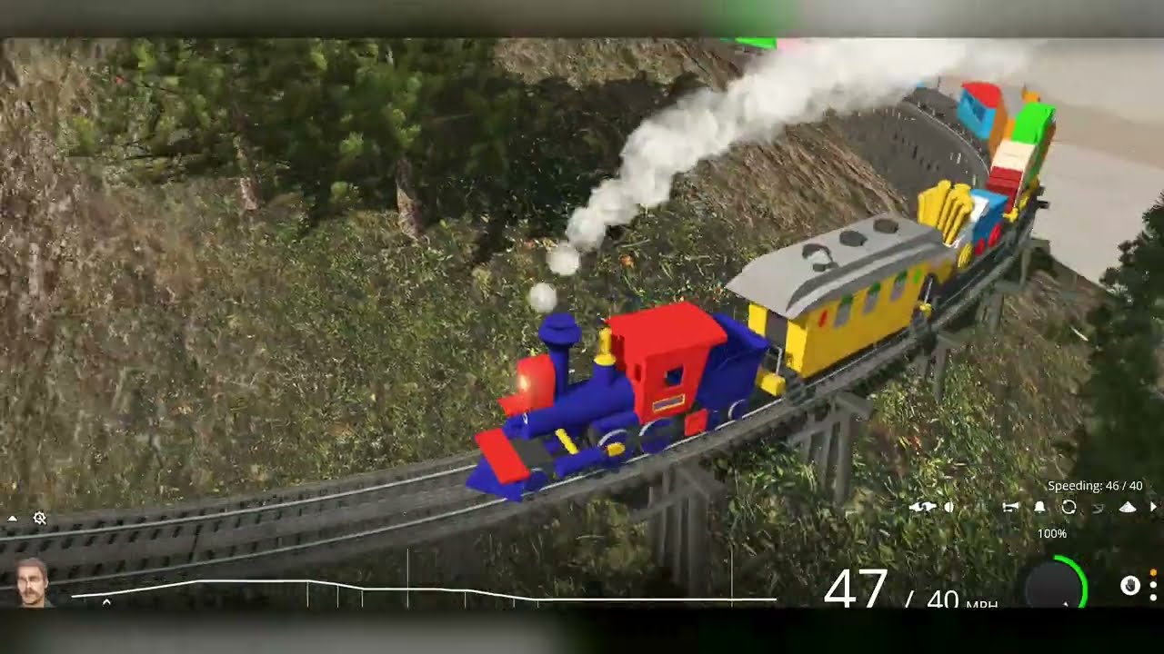 TRAINZ RAILROAD SIMULATOR - CASEY JR THE JUNGLE RIDE! - TRAINZ ON ICE - BLACK TRAINZ!