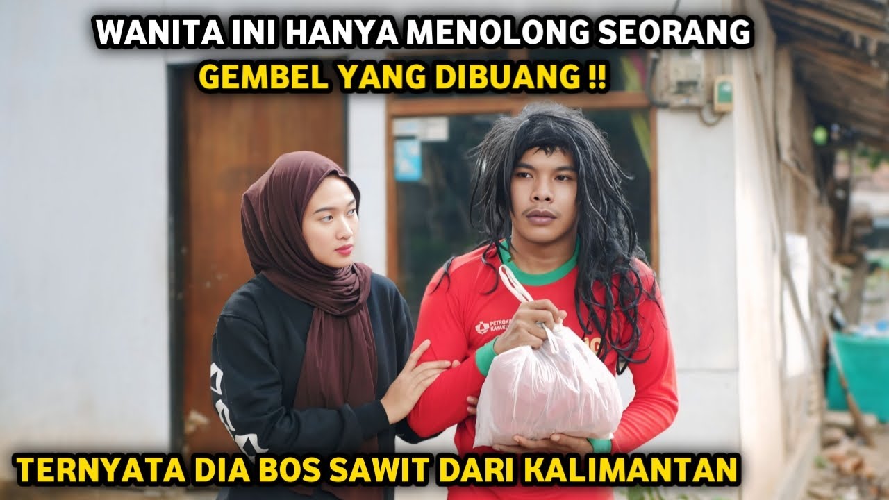 WANITA INI HANYA MENOLONG SEORANG GEMBEL YANG DIBUANG ! TERNYATA DIA BOS BESAR