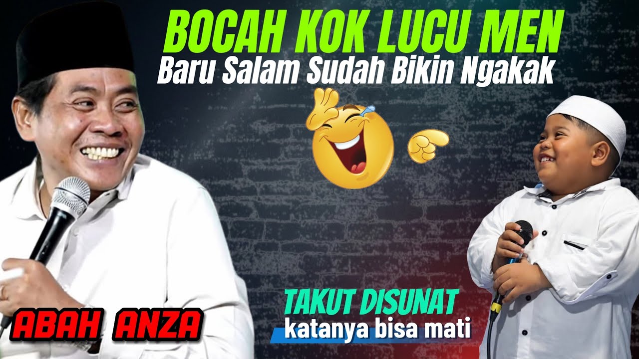 IZAM TAKUT DISUNAT BIKIN KEPINGKEL PINGKEL ABAH ANZA || KH ANWAR ZAHID TERBARU 2026