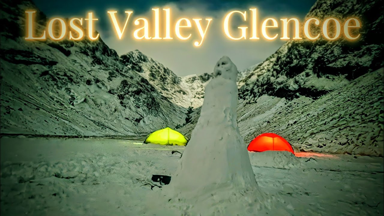 Snow Camp In The Lost Valley Glencoe test 