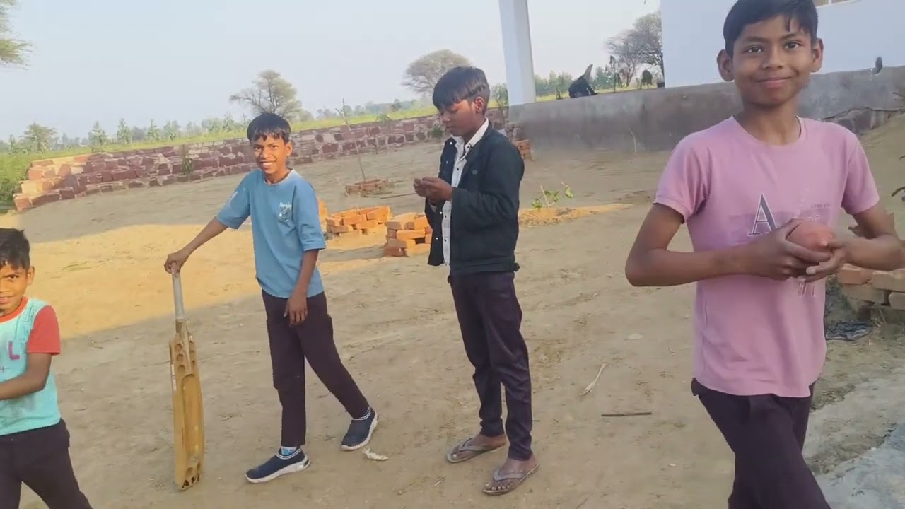 Daily life vlogs day 2/365 play cricket 