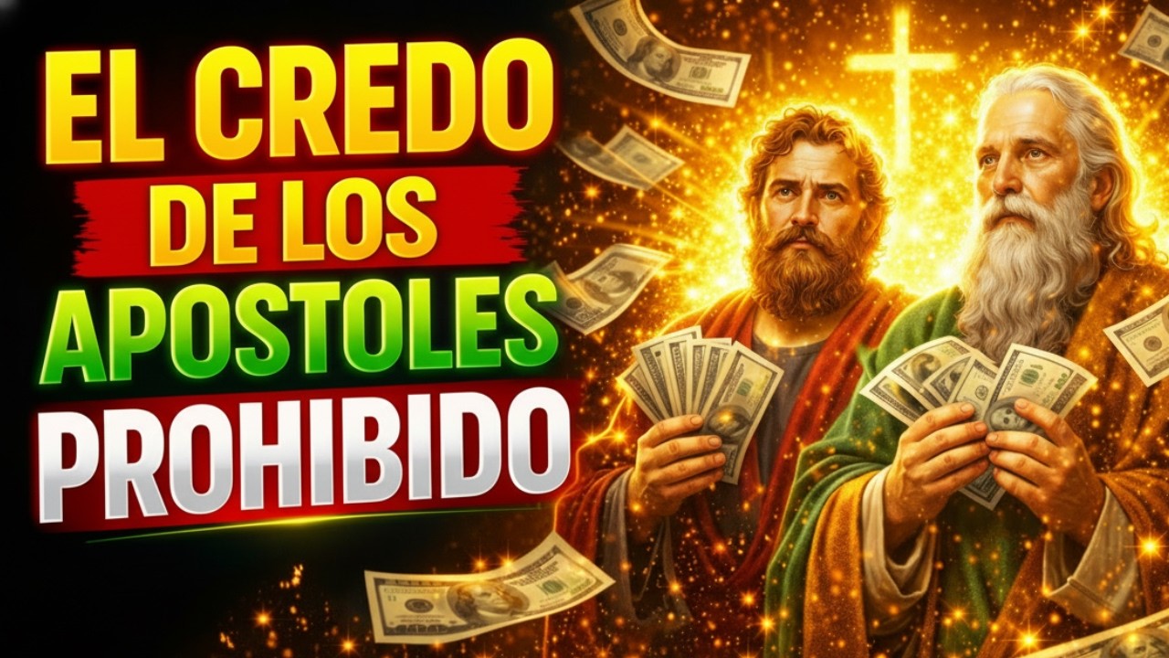 SALMO Y CREDO SECRETO de los Apóstoles - PODEROSO para ATRAER DINERO EN 7 DÍAS 💰🙏🏼