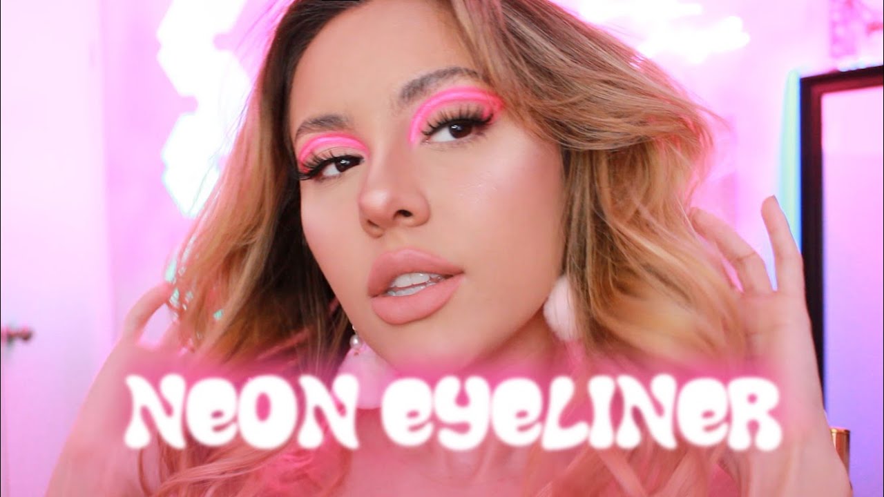 Neon Eyeliner Walkthrough Tutorial - 143 colourpop palette