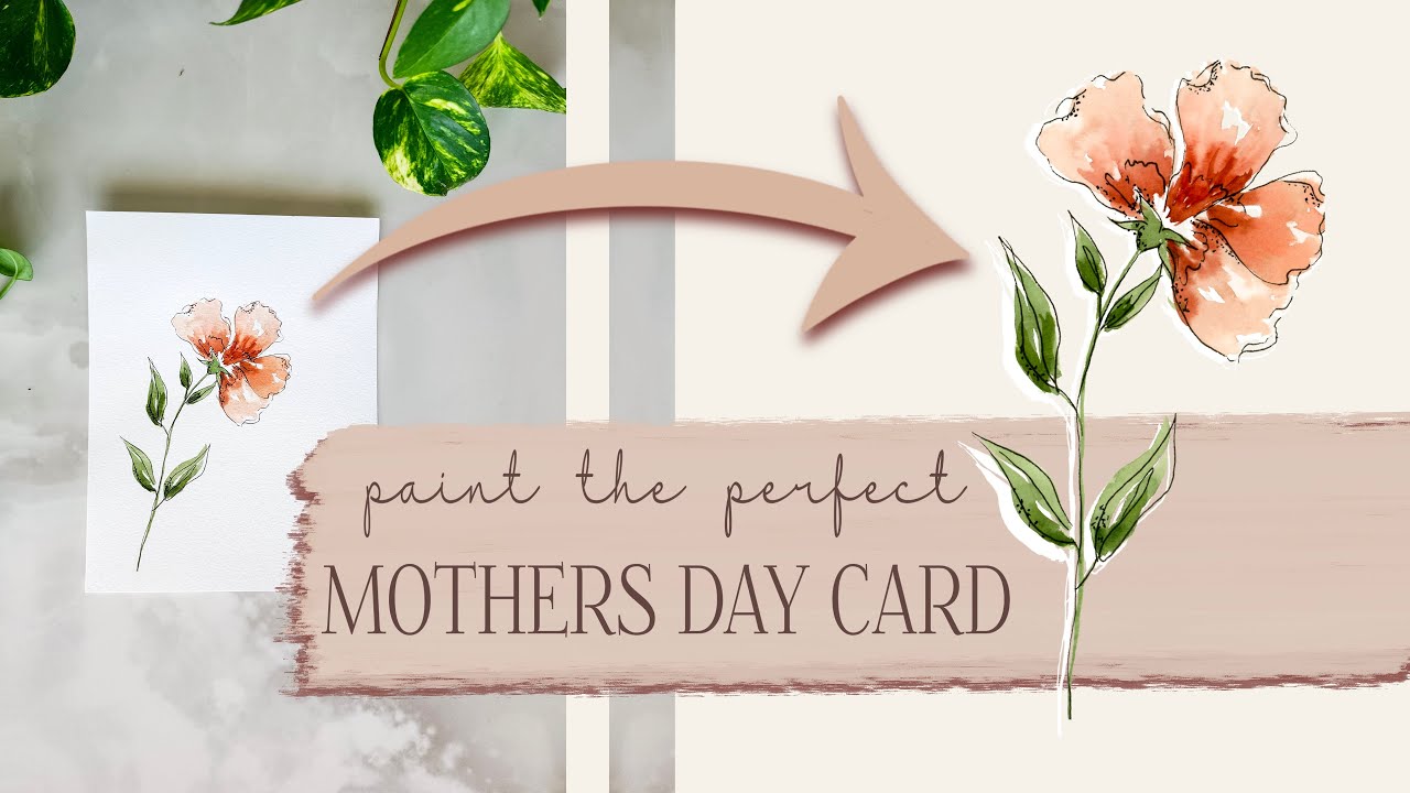 Learn to Paint with Watercolour and Ink! Mother's Day Floral Edition