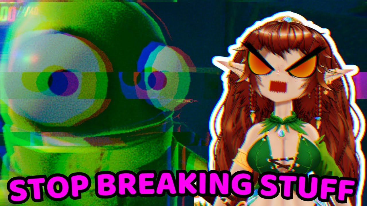Girlfailure Gamer Tries Playing REPO W/ @katdragonz