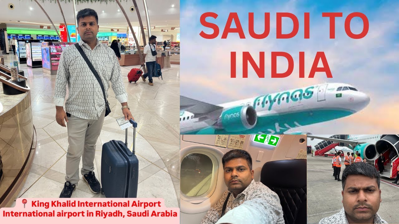 Saudi Arabia 🇸🇦 to 🇮🇳 Lucknow  direct flight ✈️ 23 June 2025