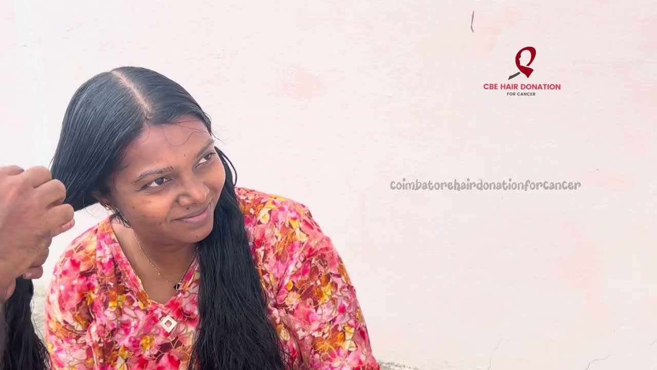 Long hair women Headshave for Causes #headshavelatest  @coimbatorehairdonation 