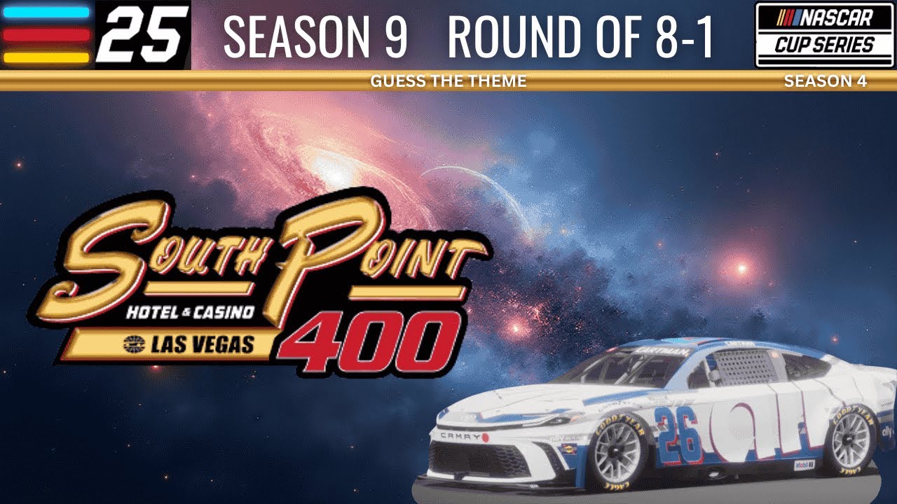 NASCAR 25 | Career | Cup Series | Season 4 | Playoff Race 7 | Las Vegas