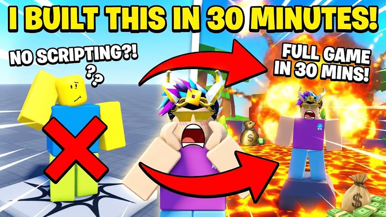 Make Your First Roblox Game in 30 Minutes! (No Experience)