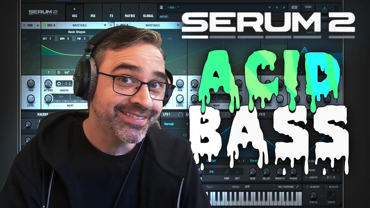 Serum 2 Acid Bass за 2 минуты! [Бесплатные пресеты внутри]