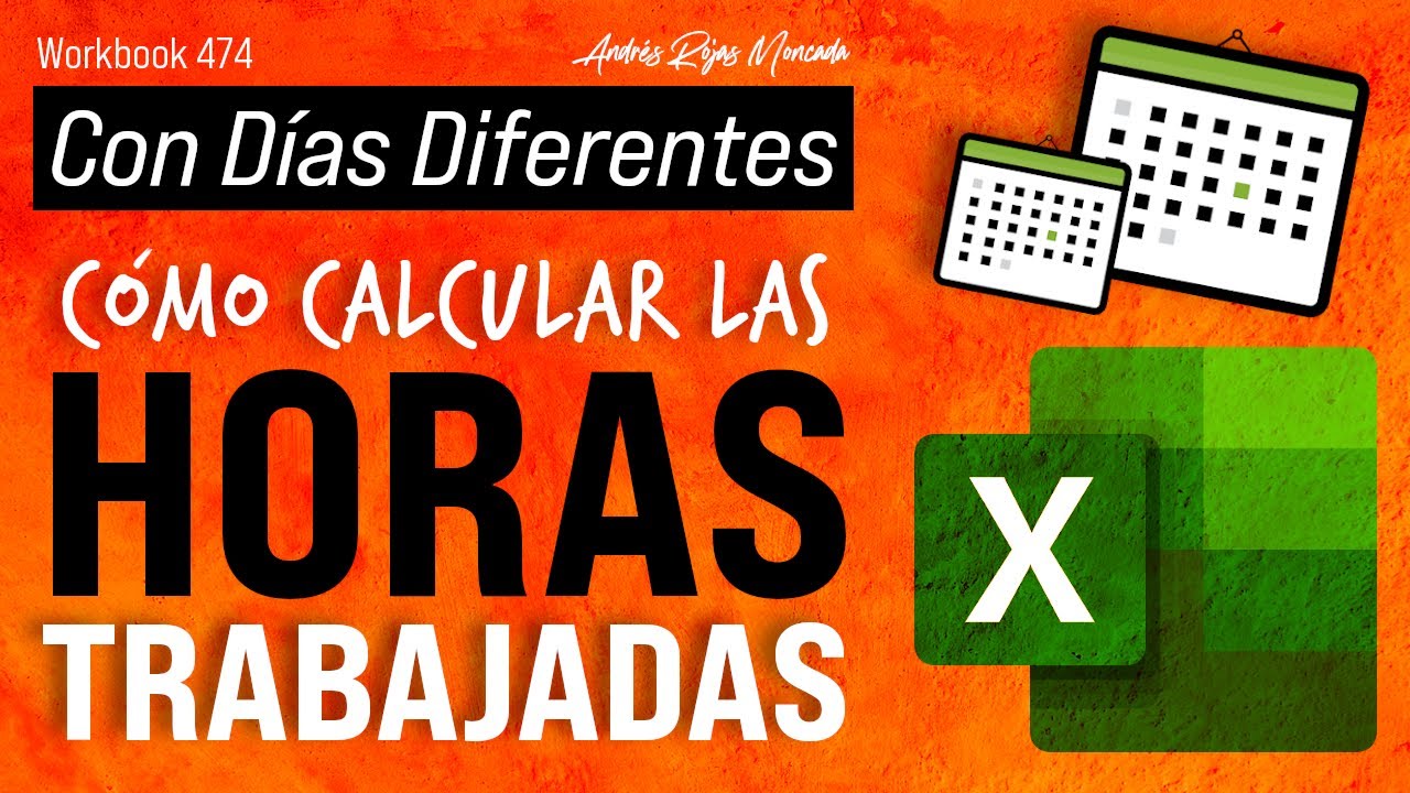 Horas Trabajadas o Laboradas en Excel Terminando al Otro Día