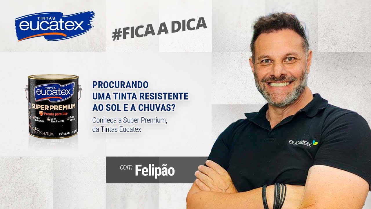 Eucatex Acr&iacute;lico Super Premium: pintura com qualidade premium!
