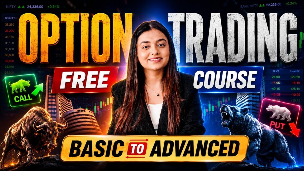 Option Trading Masterclass 2026 | Beginner To Advanced 🚨 | TanishaGarg101 