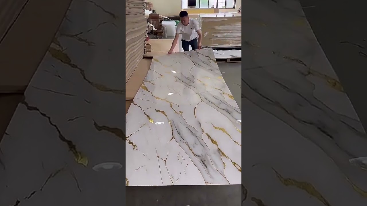Pvc Uv Marble Sheet quality test