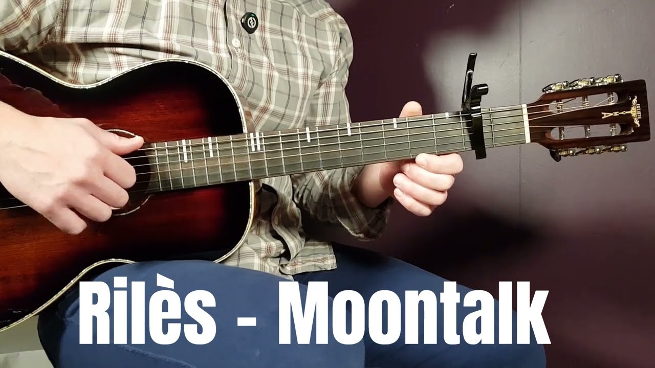 How to play Rilès - Moontalk // Wish-Week! Acoustic Guitar Lesson Tutorial