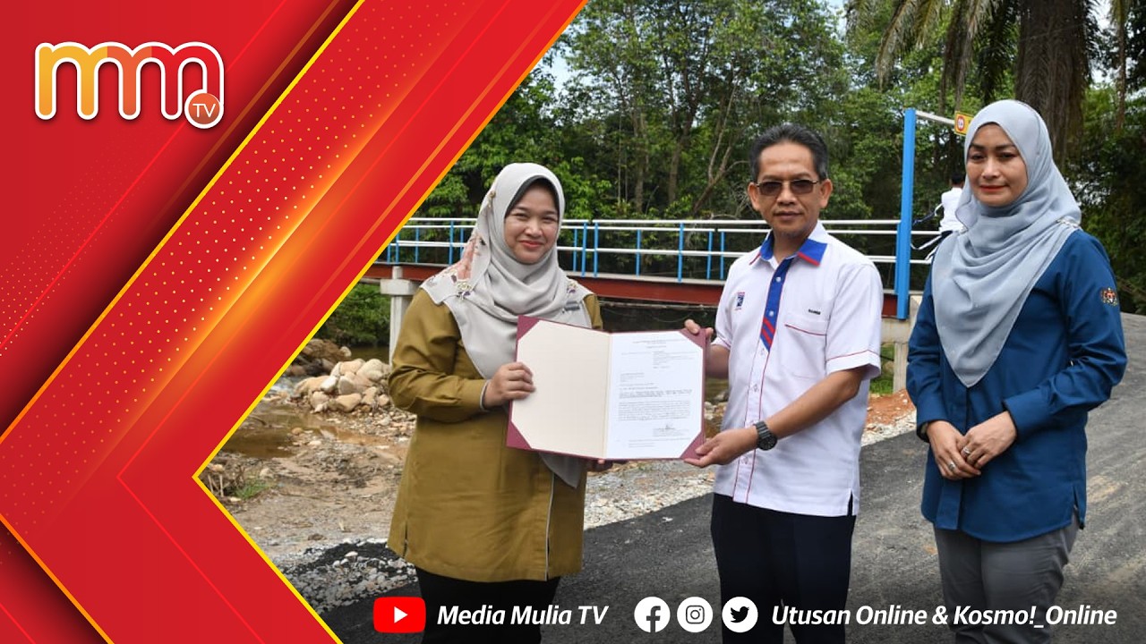 Terima kasih PM, Jambatan Wan Jamilah ‘hadiah’ Aidilfitri penduduk Kampung Chatel