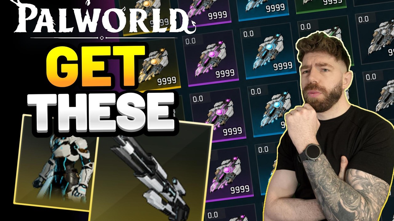 Unlock Legendary Weapons Faster | Best Ancient Relic Farm | Palworld 1.0