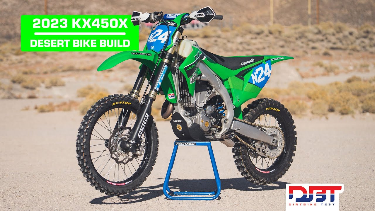 Kawasaki KX450X Desert Build 2023 года | Тест мотоцикла для мотокросса